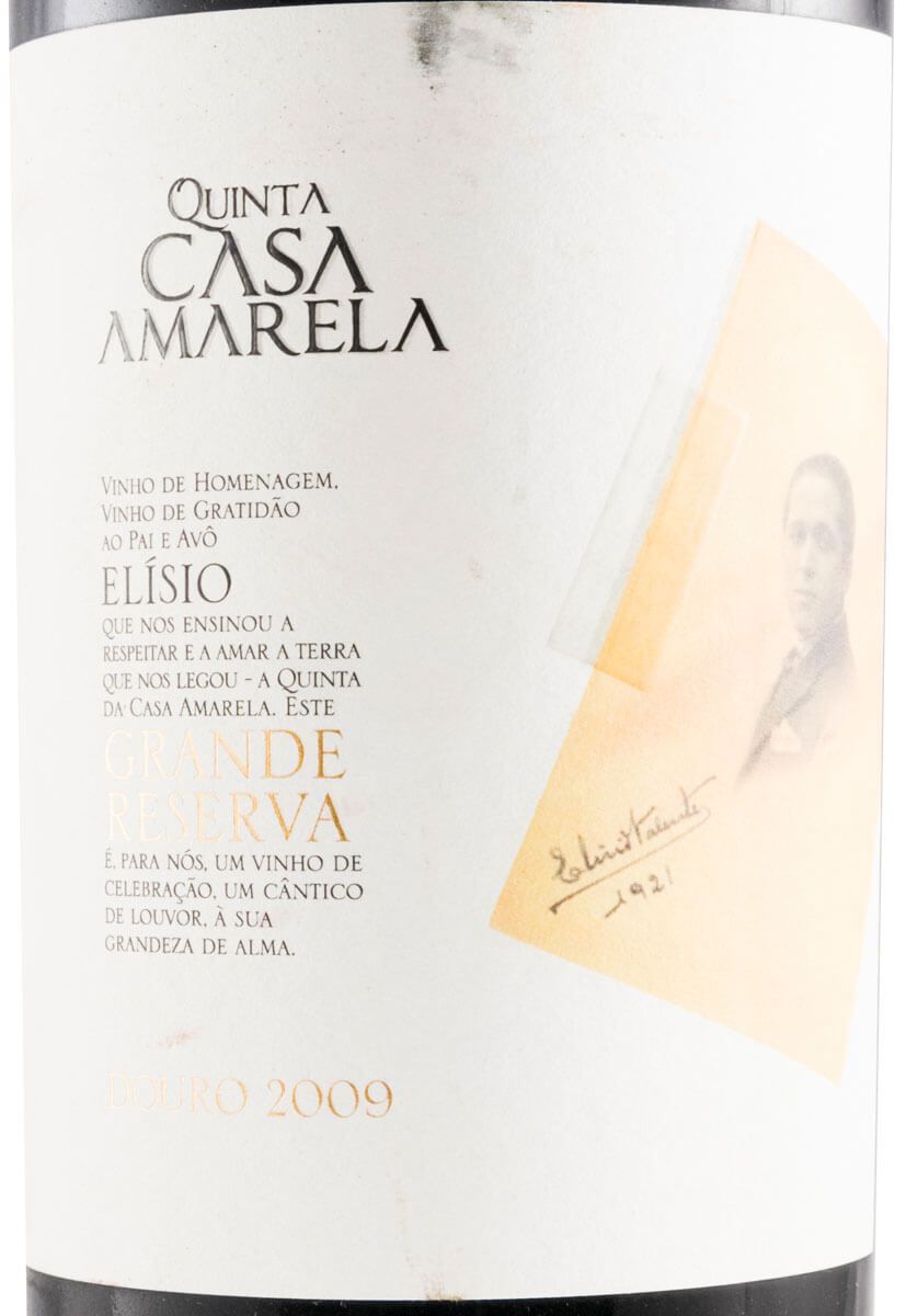 2009 Quinta Casa Amarela Elísio Grande Reserva tinto