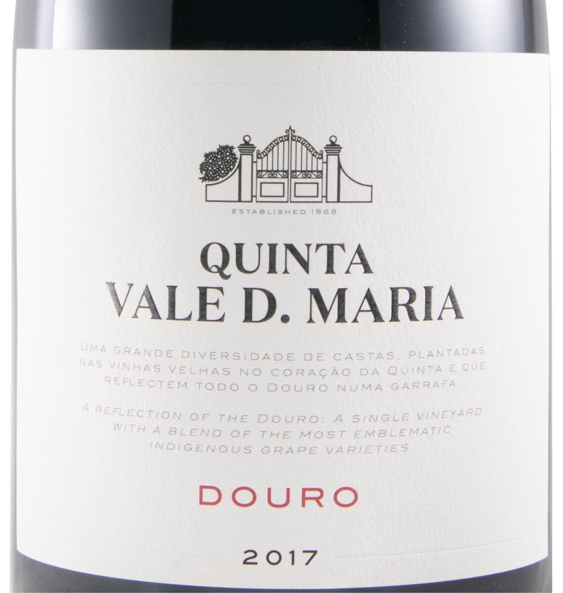 2017 Quinta Vale D. Maria tinto 1,5L