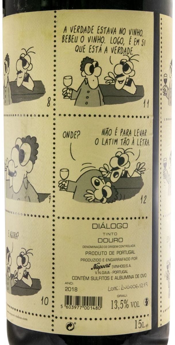 2018 Niepoort Diálogo red 15L
