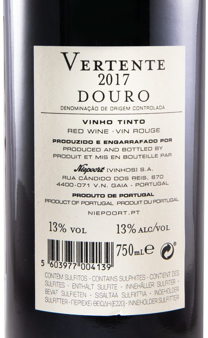 2017 Niepoort Vertente red