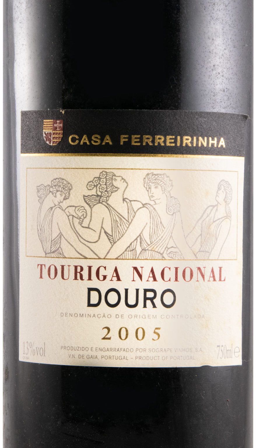 2005 Casa Ferreirinha Touriga Nacional red