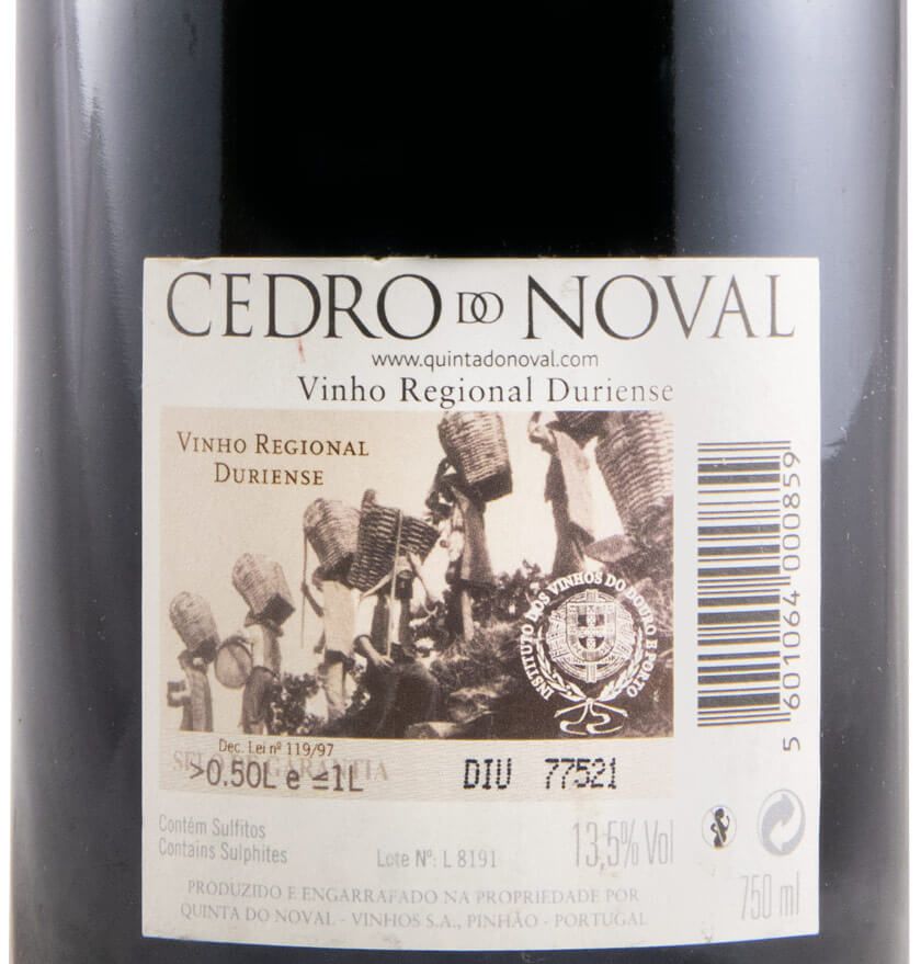 2006 Cedro do Noval red