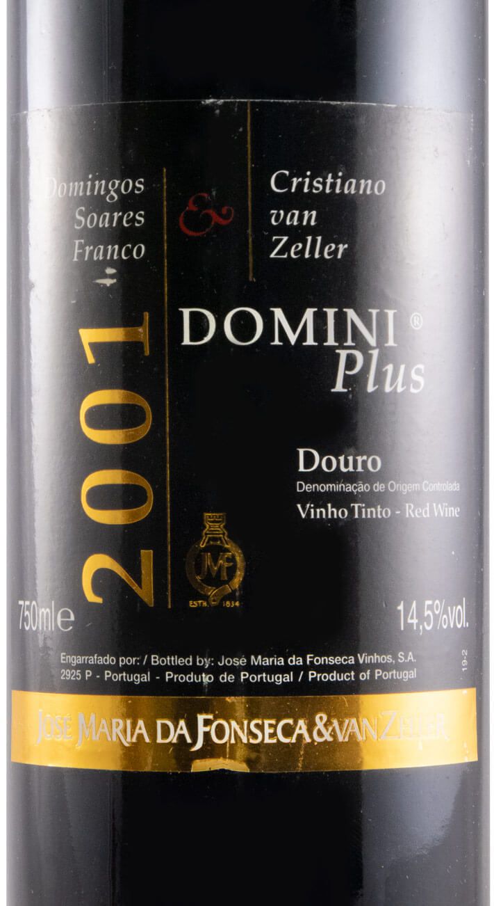 2001 José Maria da Fonseca Domini Plus red