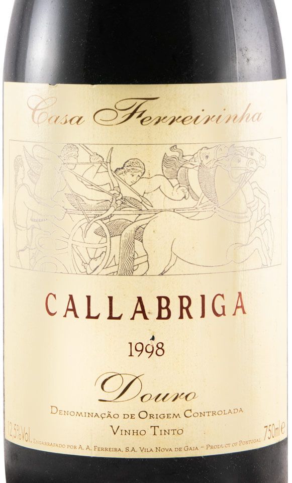 1998 Casa Ferreirinha Callabriga red