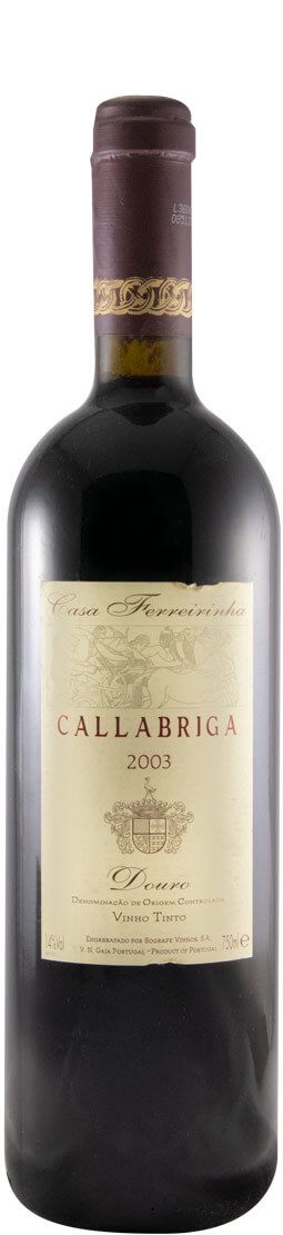 2003 Casa Ferreirinha Callabriga red