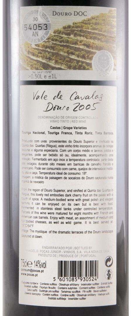 2005 Vale de Cavalos tinto