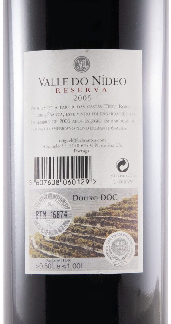 2005 Valle do Nídeo Reserva red