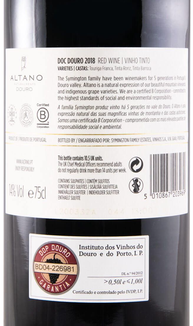 2018 Altano tinto