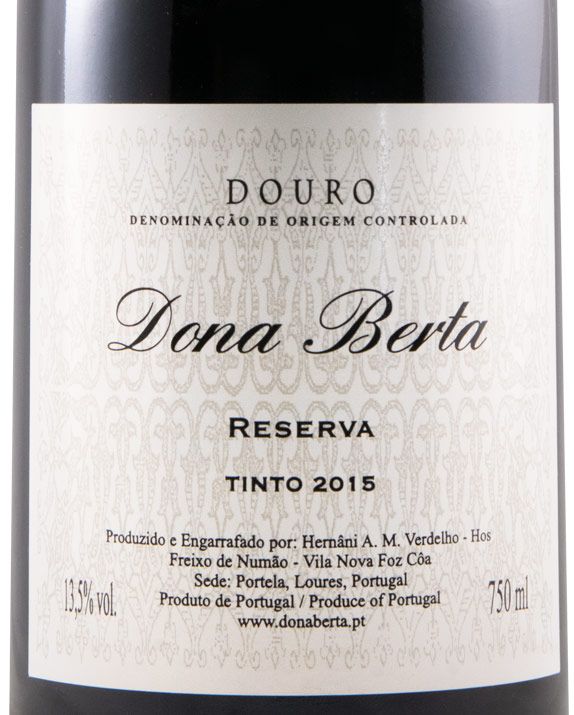 2015 Dona Berta Reserva red