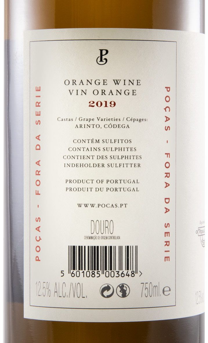 2019 Poças Orange Fora da Série branco