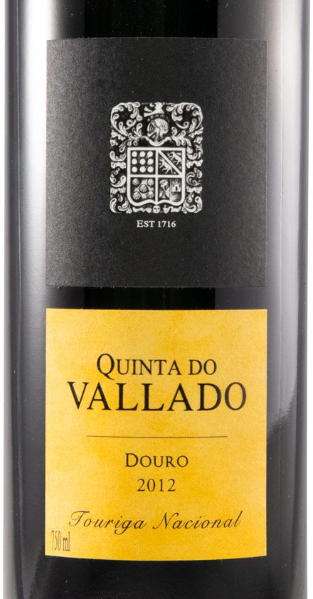 2012 Vallado Touriga Nacional red