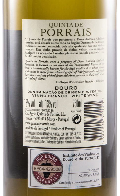 2019 Casa Santos Lima Quinta de Porrais branco