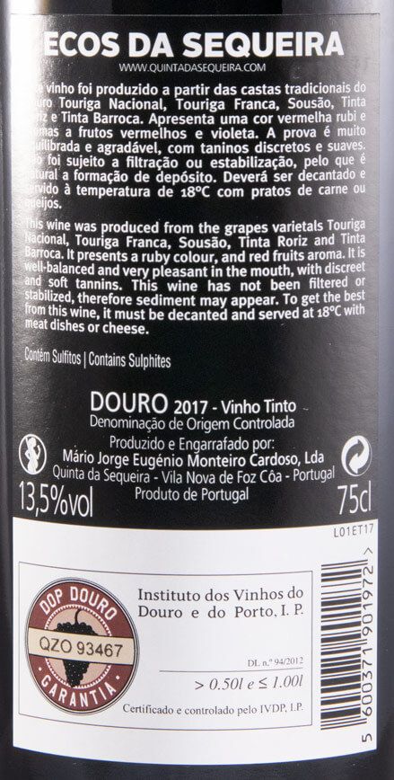 2017 Ecos da Sequeira red