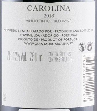 2018 Carolina tinto