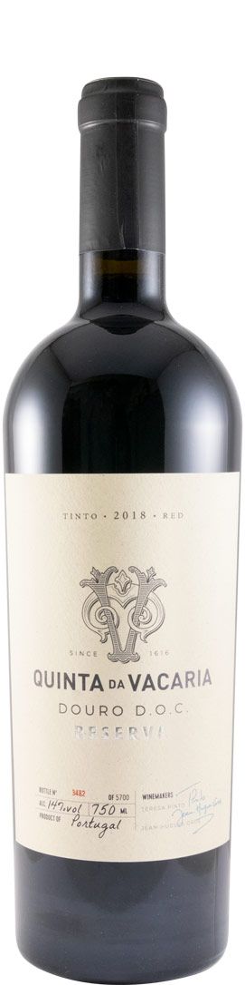 2018 Quinta da Vacaria Reserva tinto