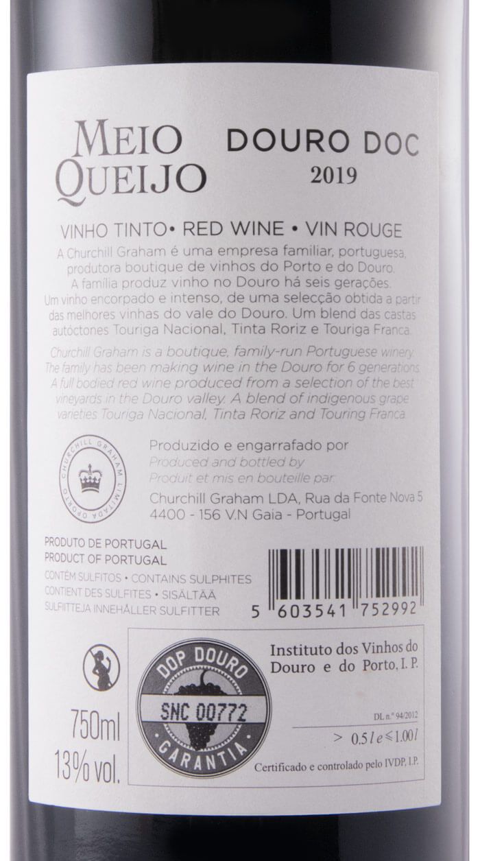 2019 Churchill's Meio Queijo red