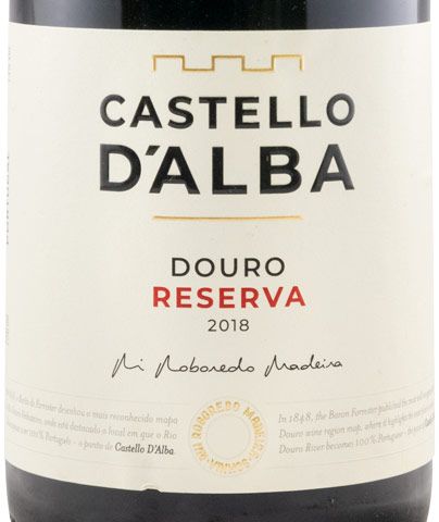 2018 Castello D'Alba Reserva red