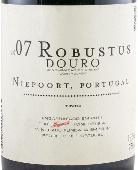 2007 Niepoort Robustus red