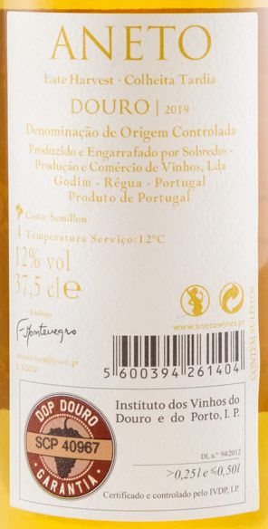 2019 Aneto Colheita Tardia branco 37,5cl