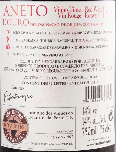 2016 Aneto red
