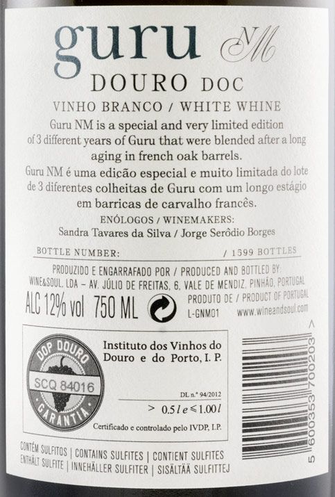 Wine & Soul Guru No Millésime white