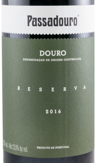2016 Quinta do Passadouro Reserva red