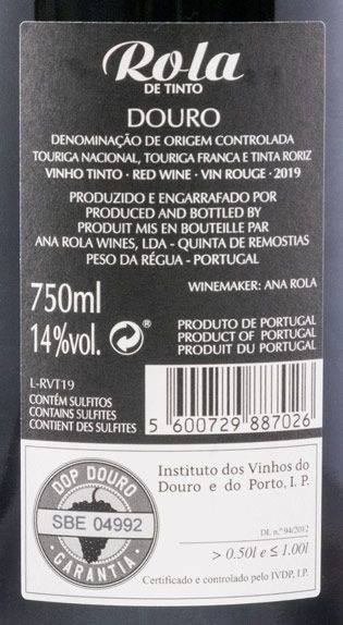 2019 Rola tinto