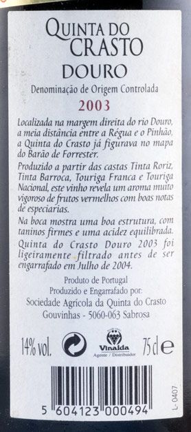 2003 Quinta do Crasto tinto