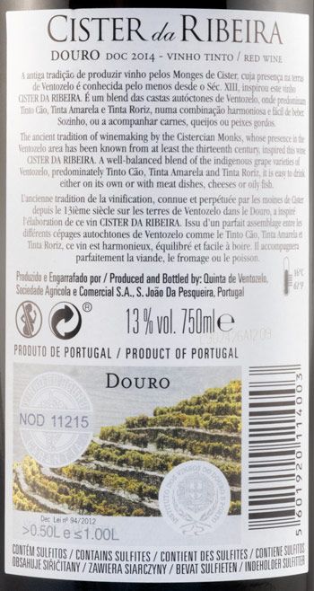 2014 Cister da Ribeira tinto