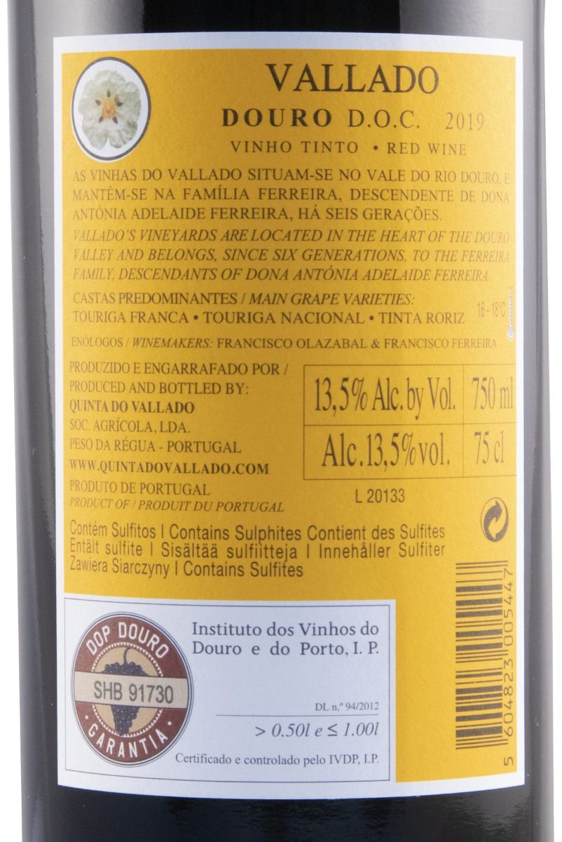 2019 Vallado tinto
