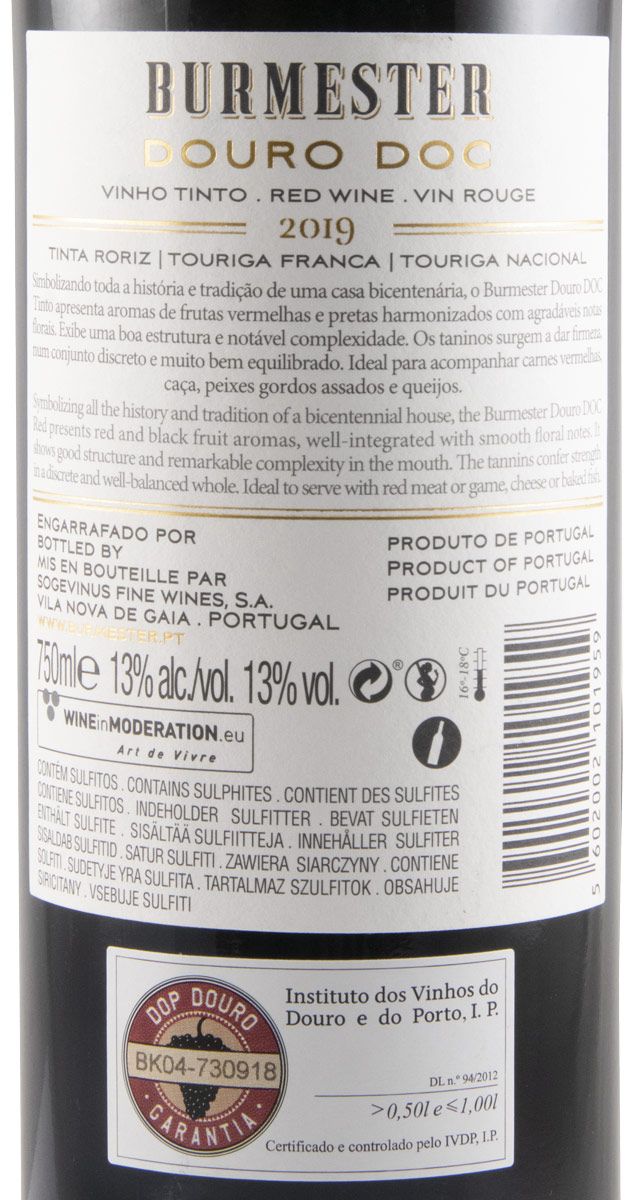 2019 Burmester tinto