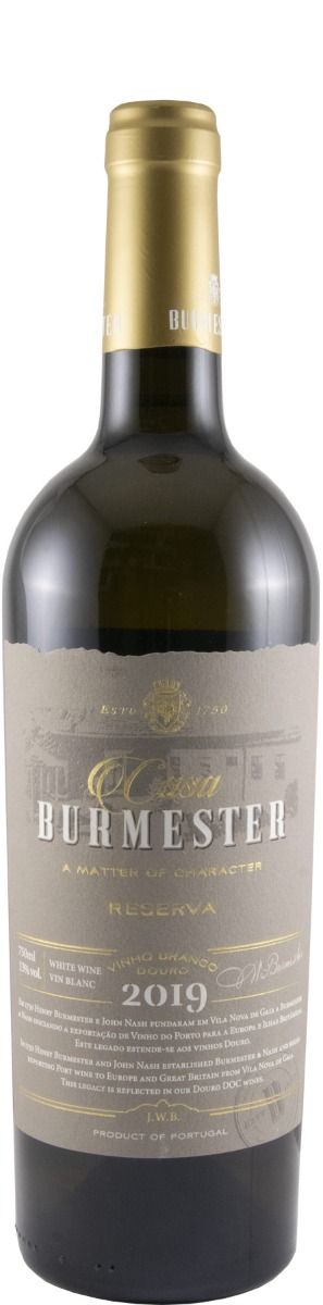2019 Burmester Reserva white