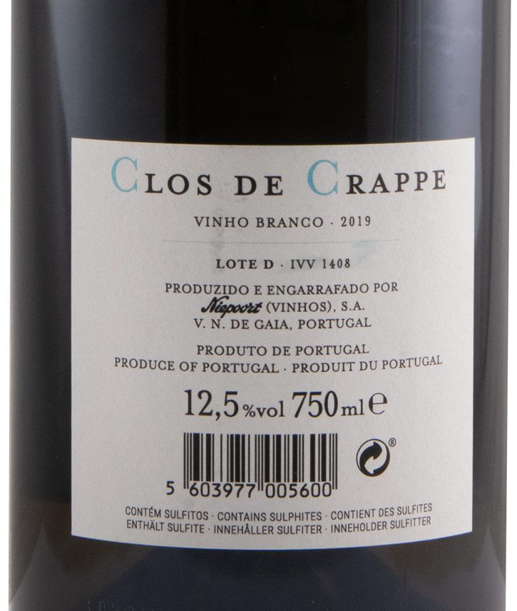 2019 Niepoort Clos de Crappe white