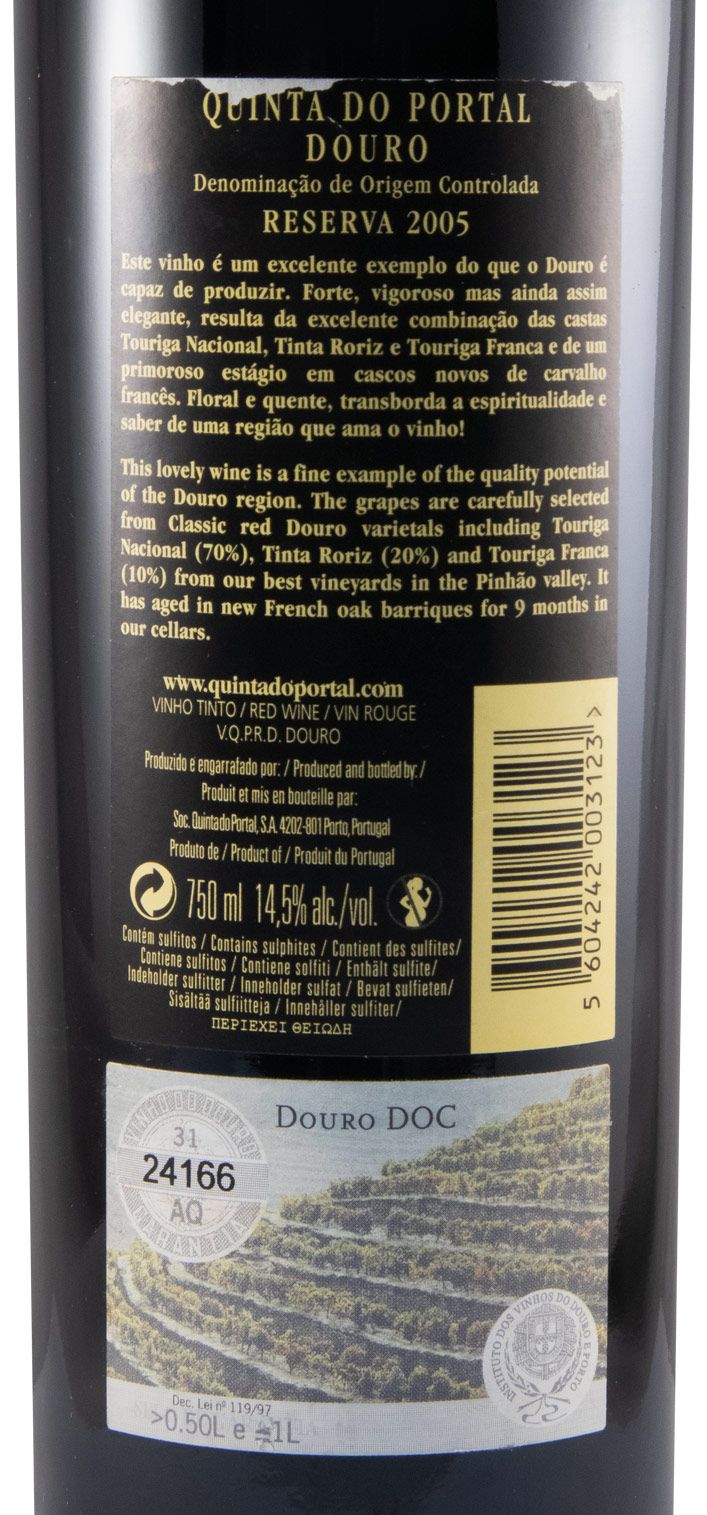 2005 Quinta do Portal Reserva tinto