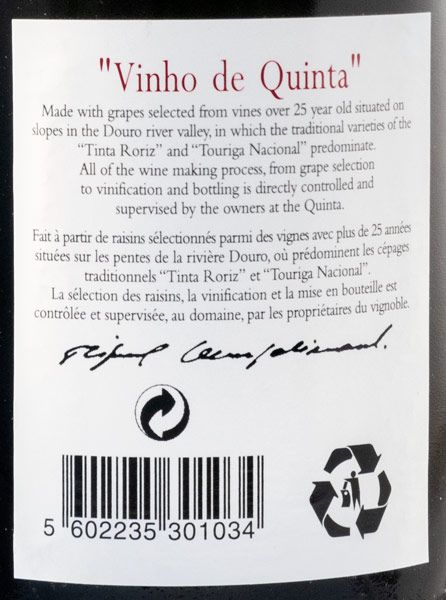 2001 Quinta do Côtto Grande Escolha tinto
