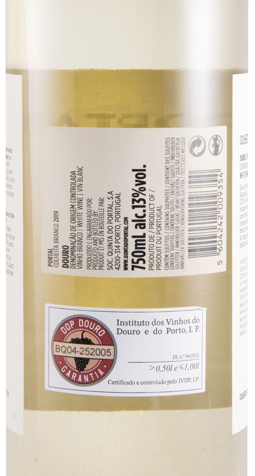 2019 Quinta do Portal branco