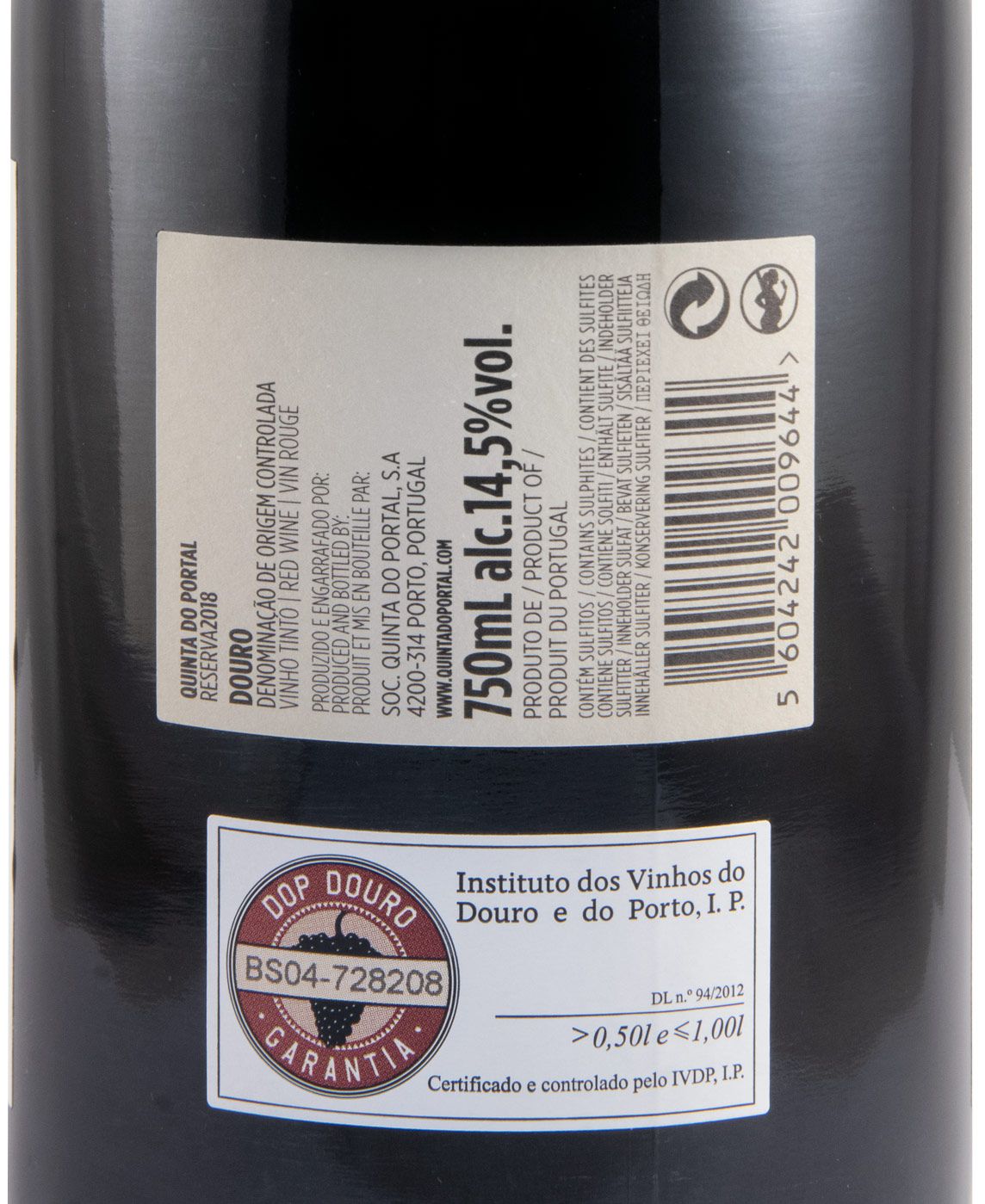 2018 Quinta do Portal Reserva tinto