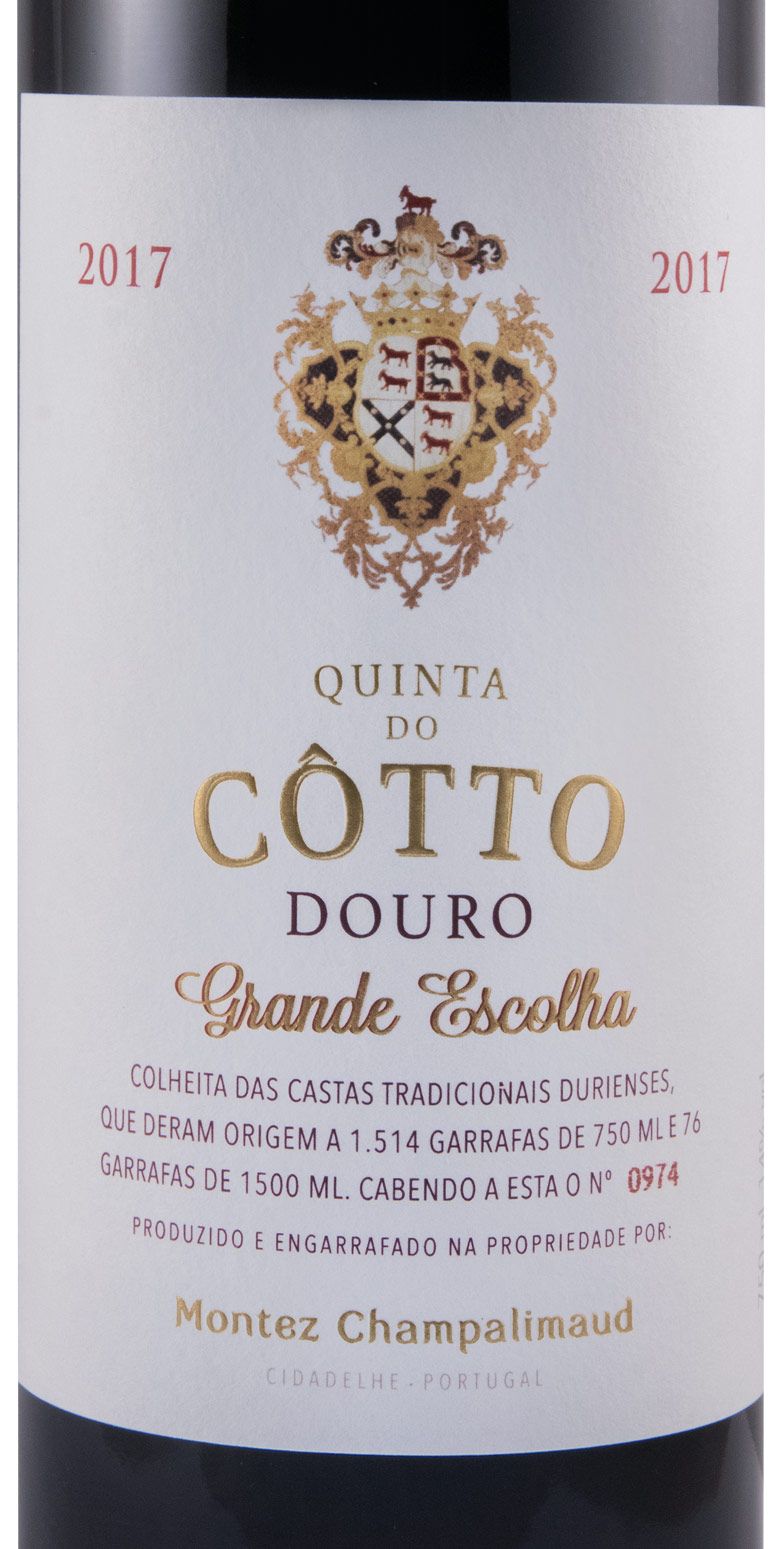 2017 Quinta do Côtto Grande Escolha red