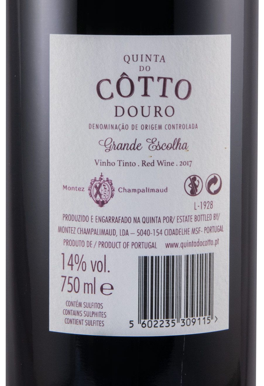 2017 Quinta do Côtto Grande Escolha red