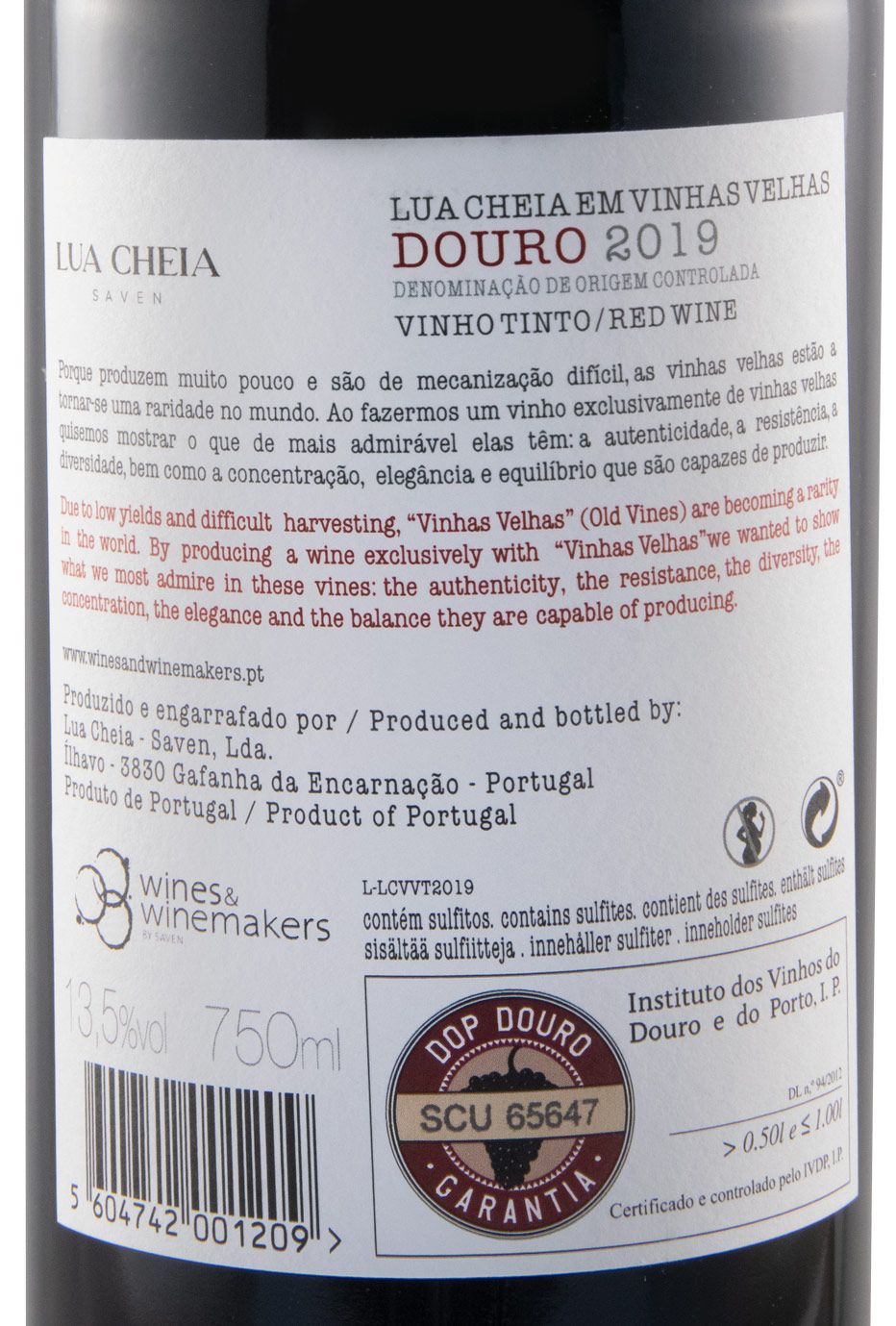 2019 Lua Cheia em Vinhas Velhas tinto