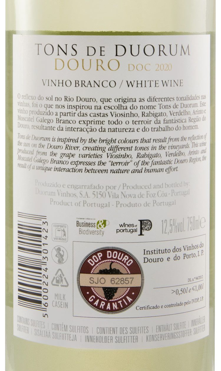 2020 Tons de Duorum white