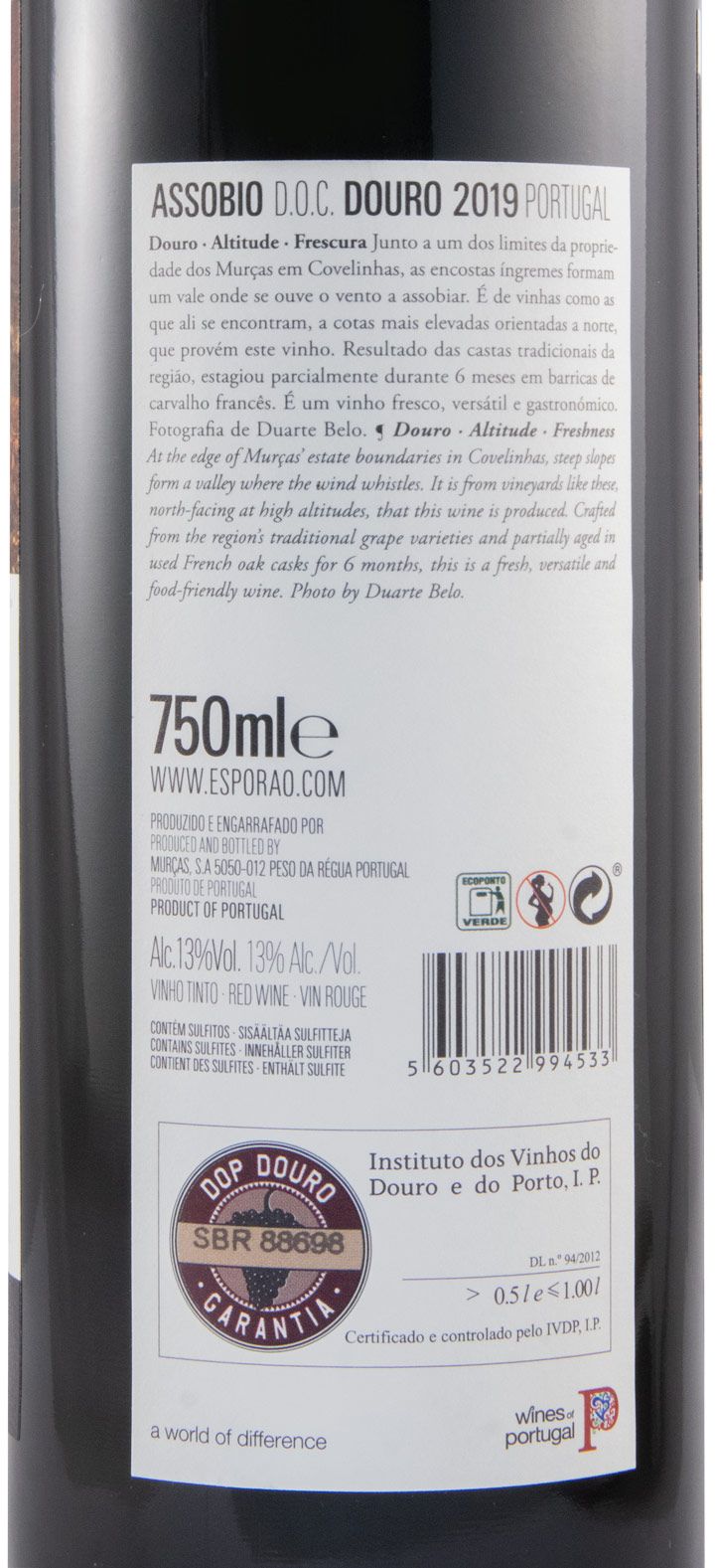 2019 Assobio tinto