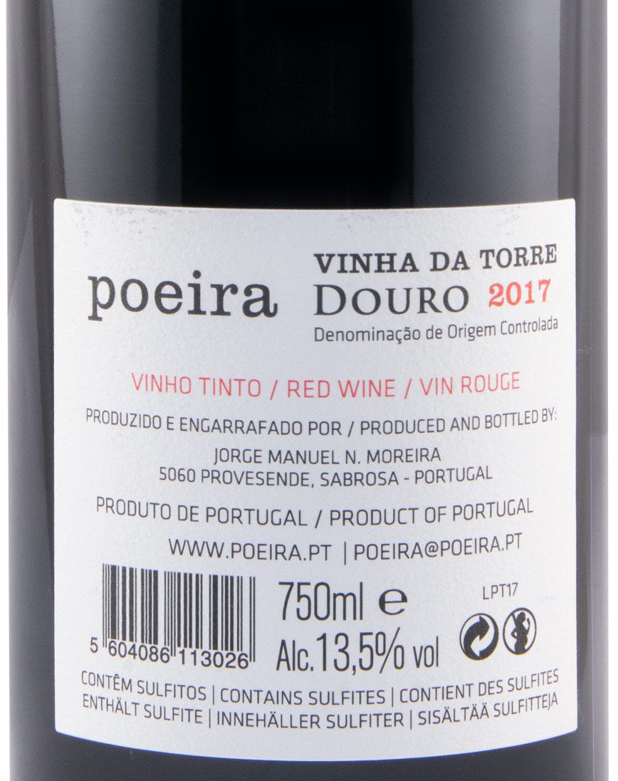 2017 Poeira Vinha da Torre red