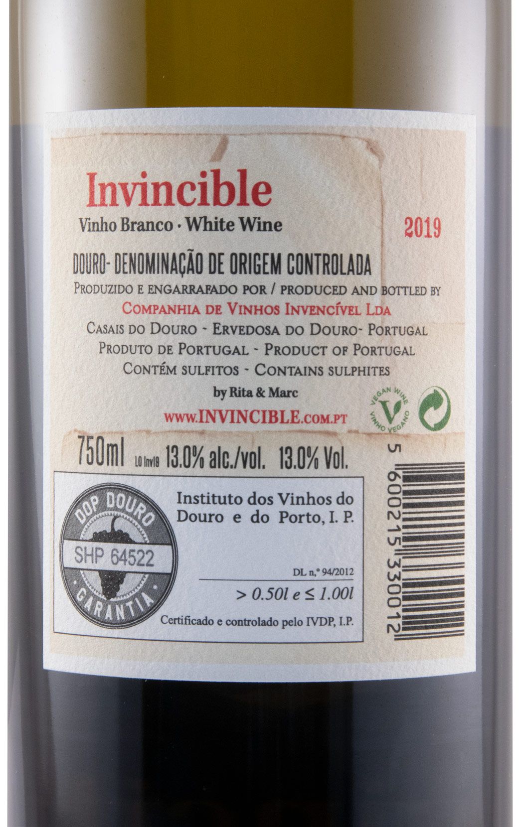 2019 Invincible N.º 2 branco