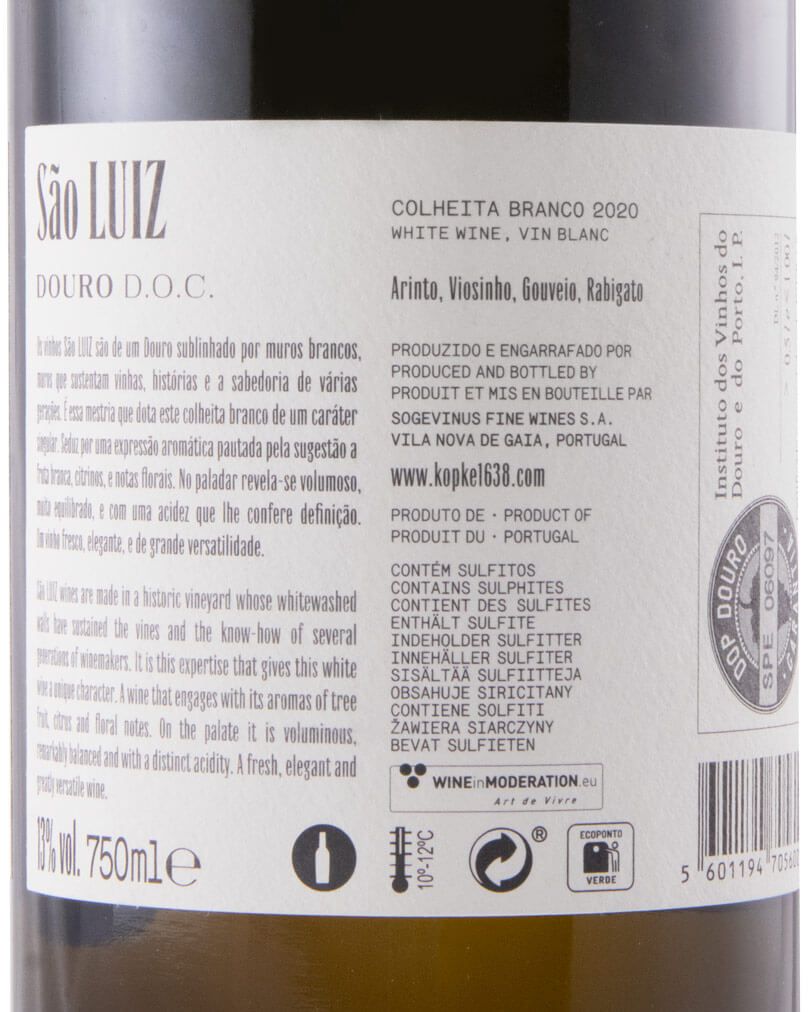 2020 Kopke São Luiz white