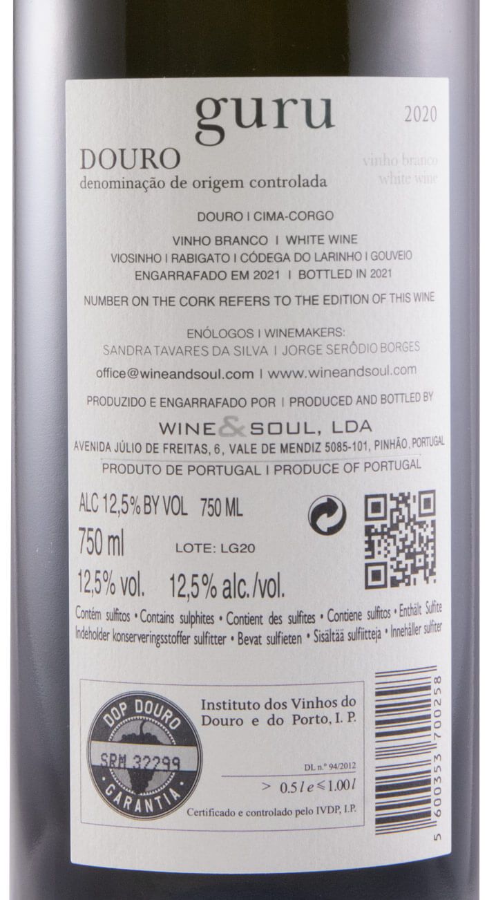 2020 Wine & Soul Guru branco