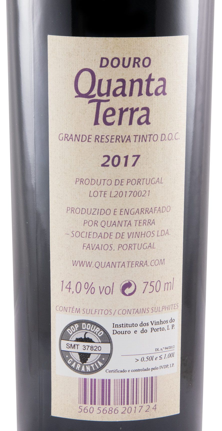 2017 Quanta Terra Grande Reserva tinto