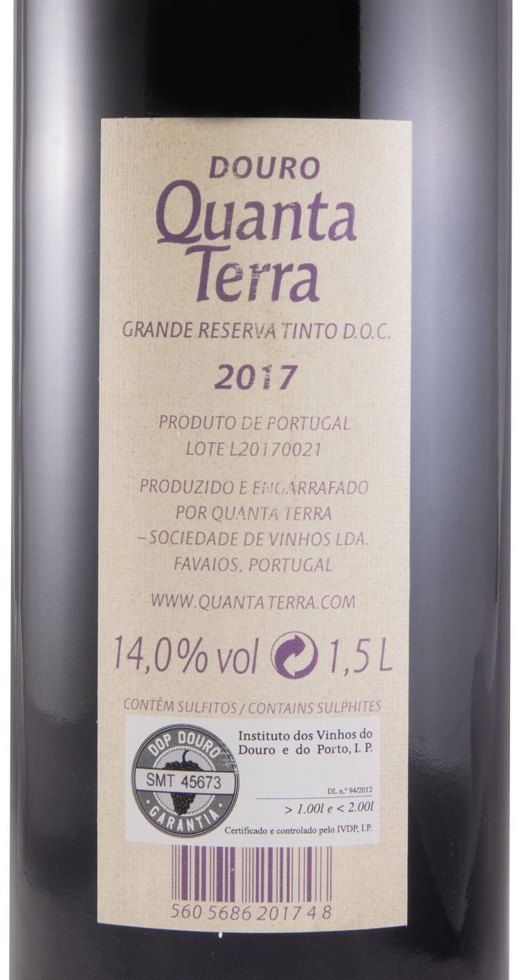 2017 Quanta Terra Grande Reserva tinto 1,5L