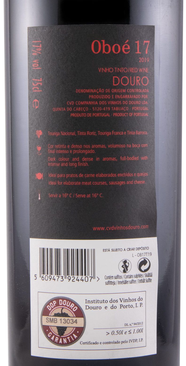 2019 Oboé 17 tinto