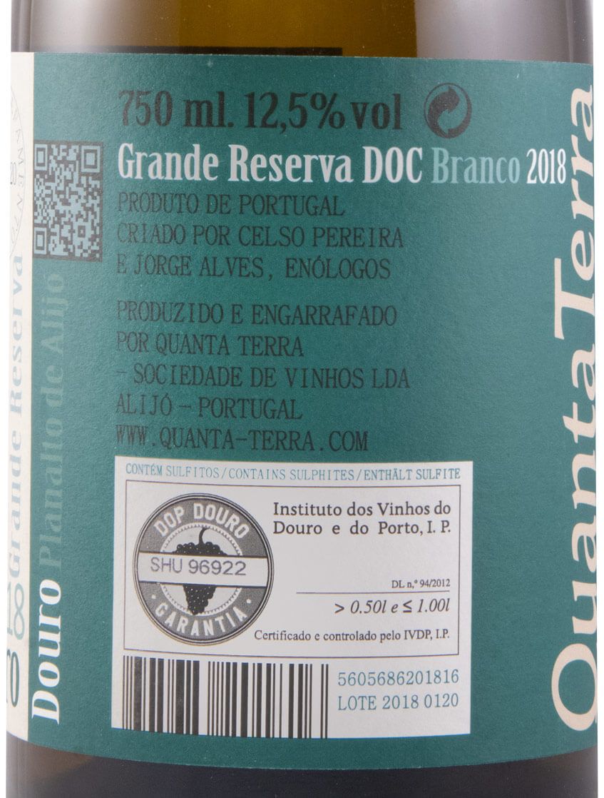 2018 Quanta Terra Grande Reserva branco